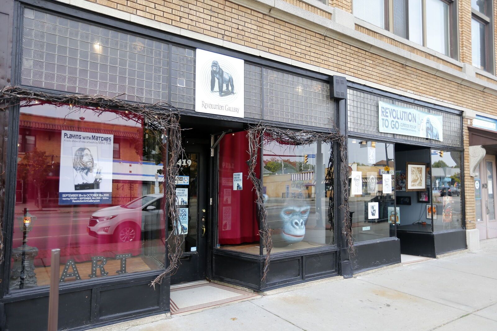 Revolution Art Gallery exterior 2020